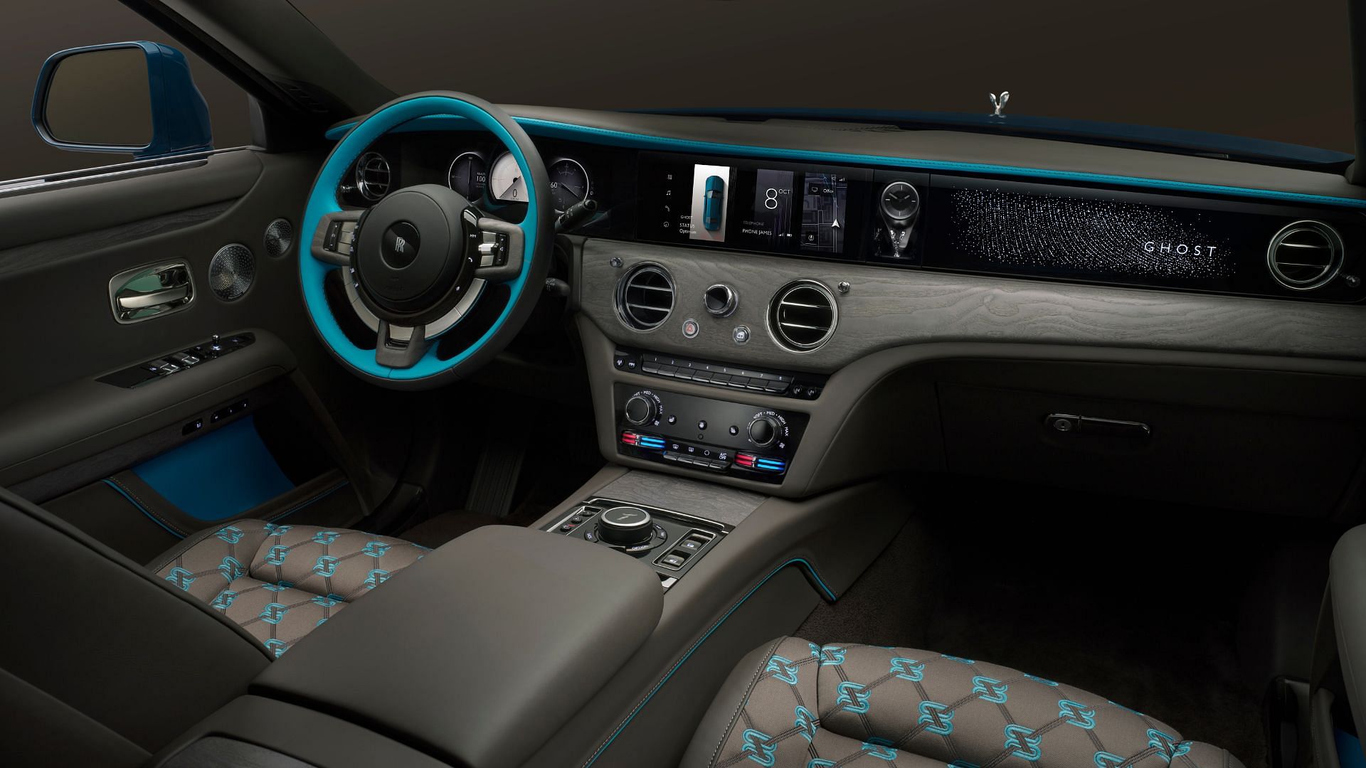 2025 rolls royce ghost duality twill interior