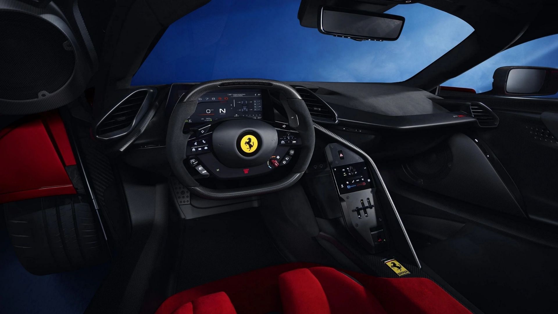 Ferrari f80 interior