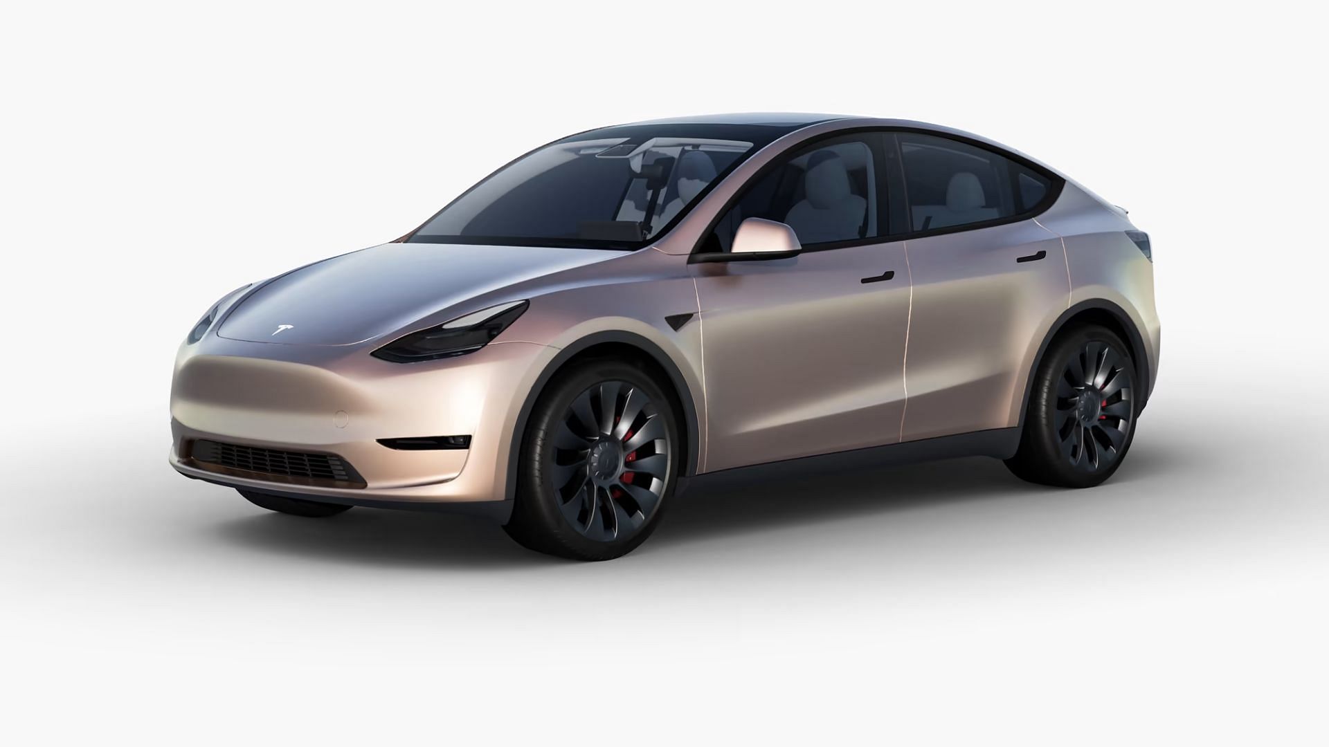 model y rose gold wrap