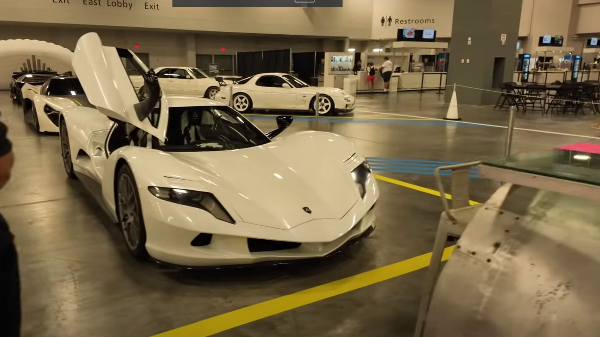 aspark owl in 2024 miami auto show